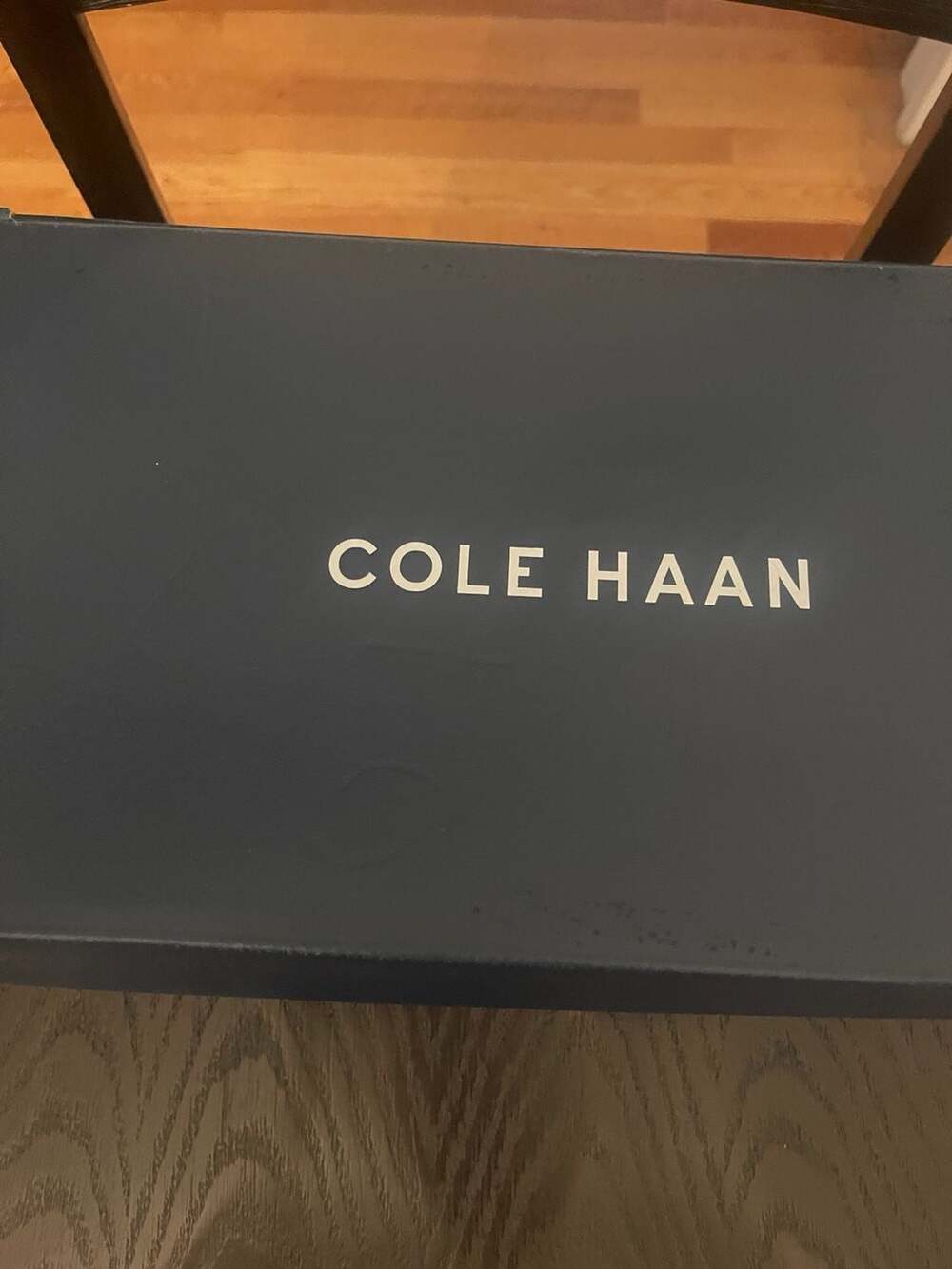 Cole Haan GrandMotion Sneakers Black Knit Leather New With Box
